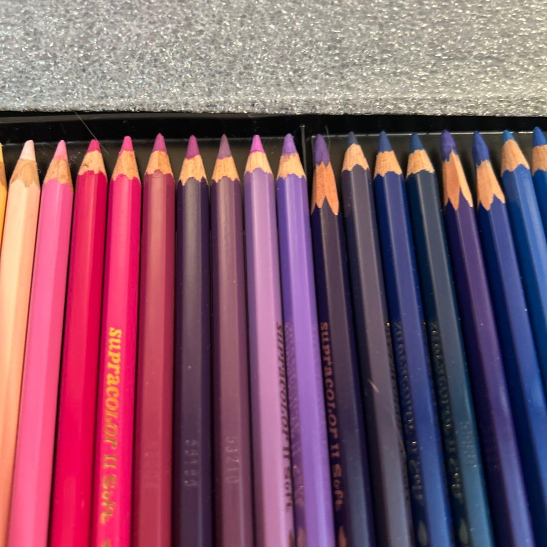 カランダッシュ スプラカラーソフト　水溶性色鉛筆120色セット