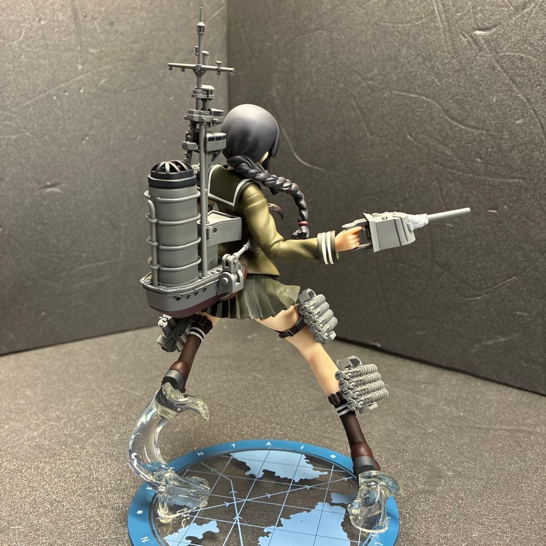 ● フジミ模型製 1/700軽巡洋艦 北上(きたかみ)ジオラマ完成品＋艦これ北上