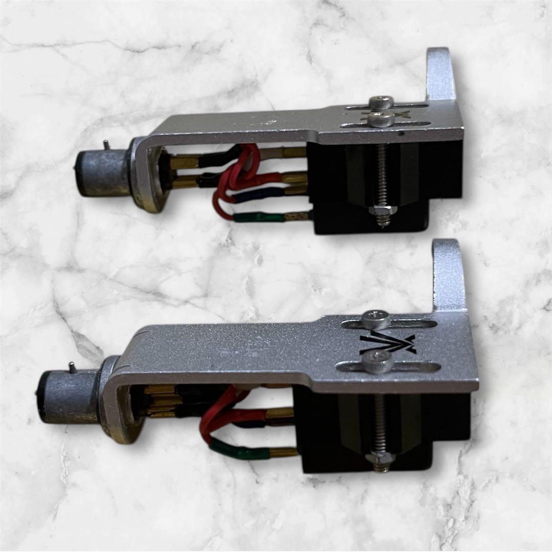 希少✨Shure M44-7 レコードカートリッジ リード線カスタム 動作確認済