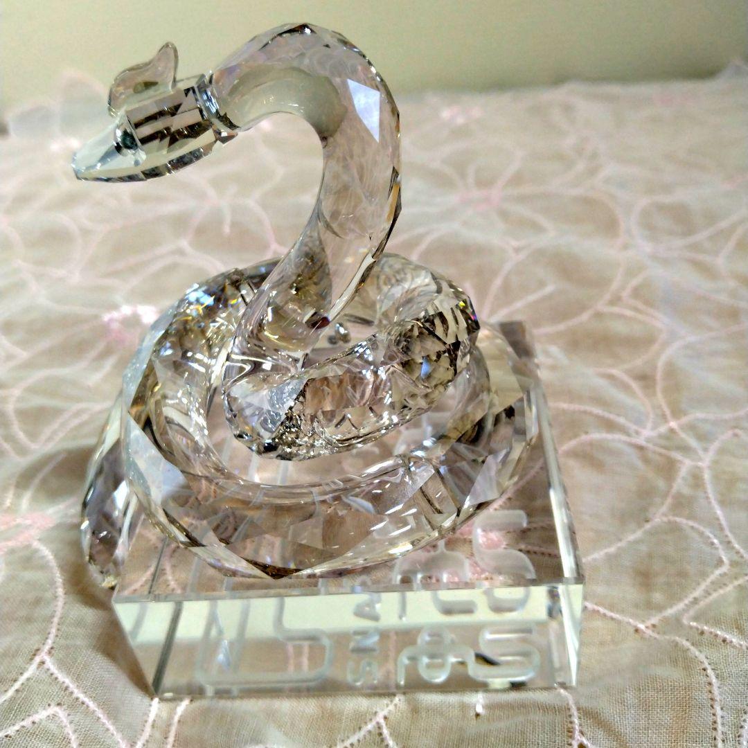 Swarovski 干支　へび　 クリスタルフィギュア