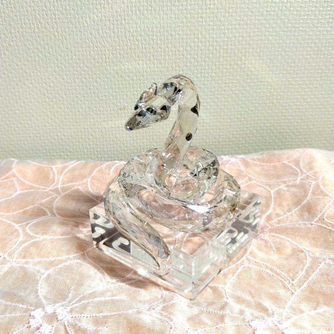 Swarovski 干支　へび　 クリスタルフィギュア