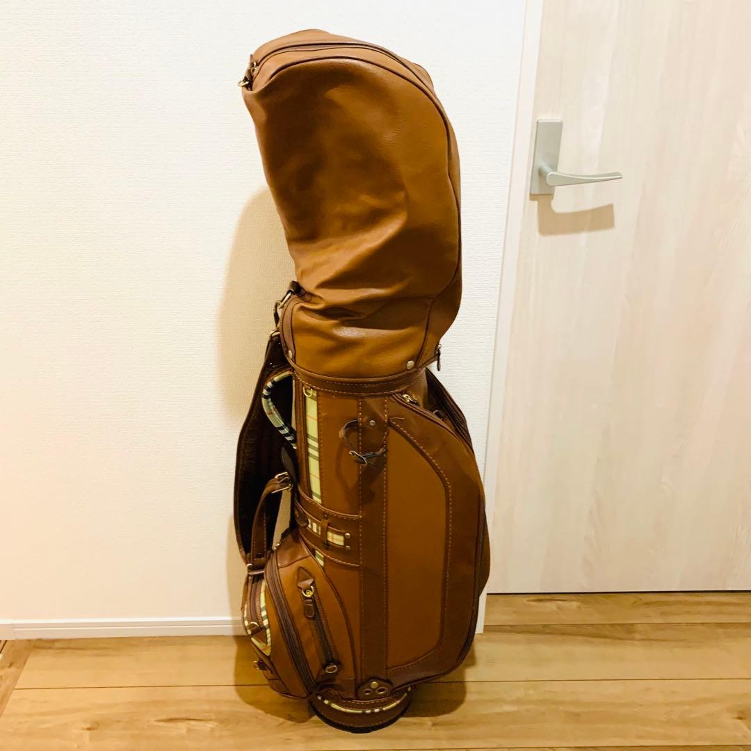 BURBERRY バーバリー キャディバッグ ヴィンテージ ノバチェック レザー
