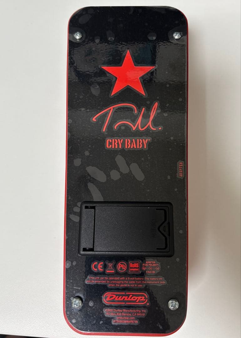 ギター cry baby tom morello TBM95 Jim Dunlop