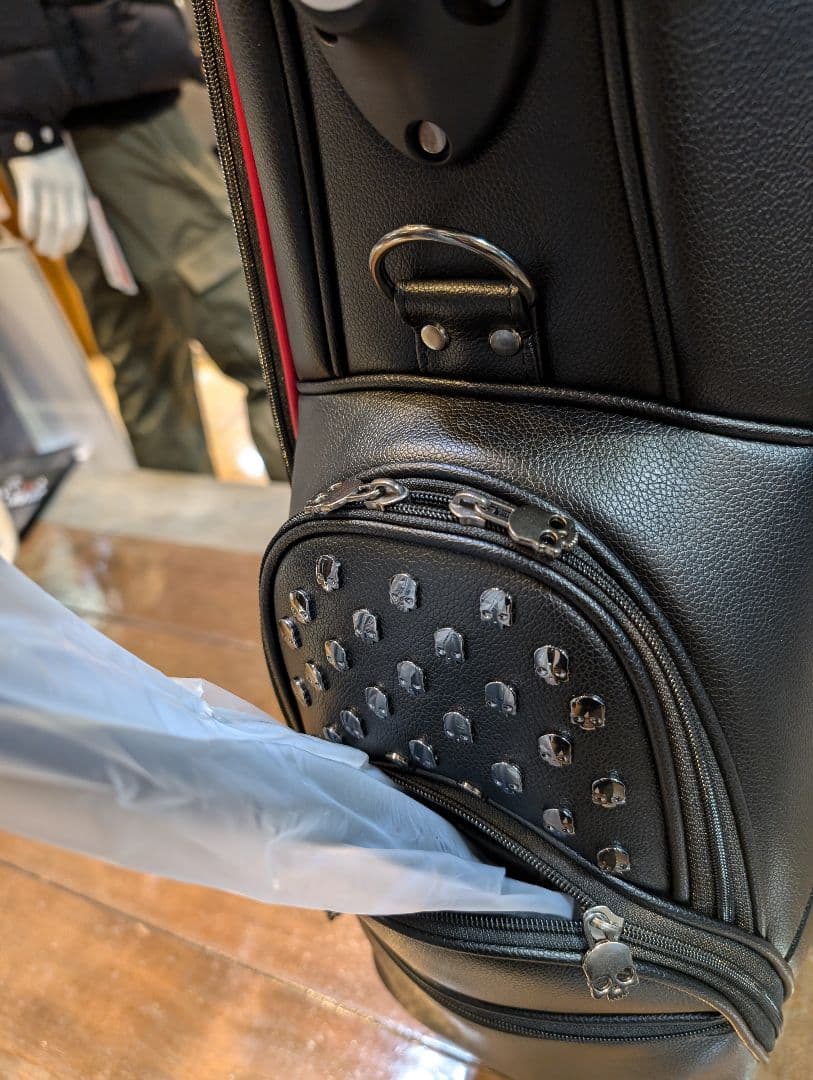 こ*つ様 HYDROGEN スカルデザイン キャディバッグ