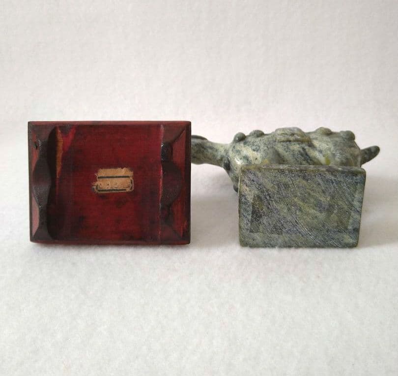 馬 石彫刻 中国 天然石 オブジェ アンティーク