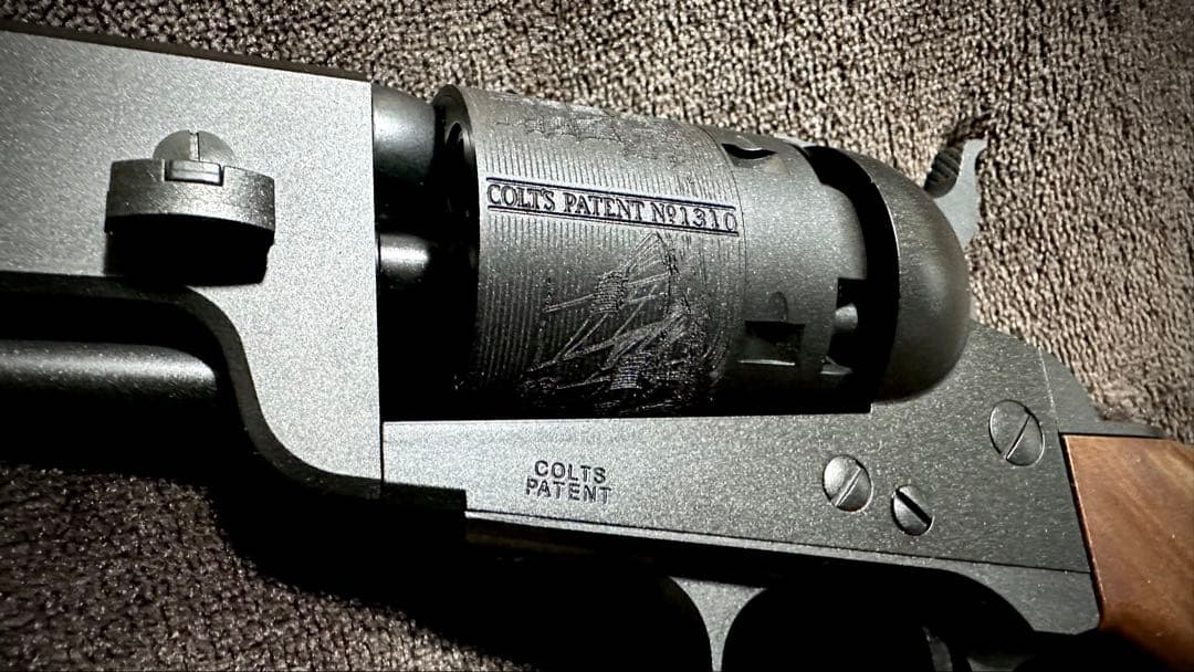 東京マルイ M1851 NAVY エアリボルバープロ 予備シリンダー 他おまけ付