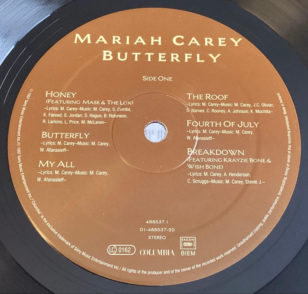 (USED)MariahCarey Butterfly EUオリジナル盤レコード