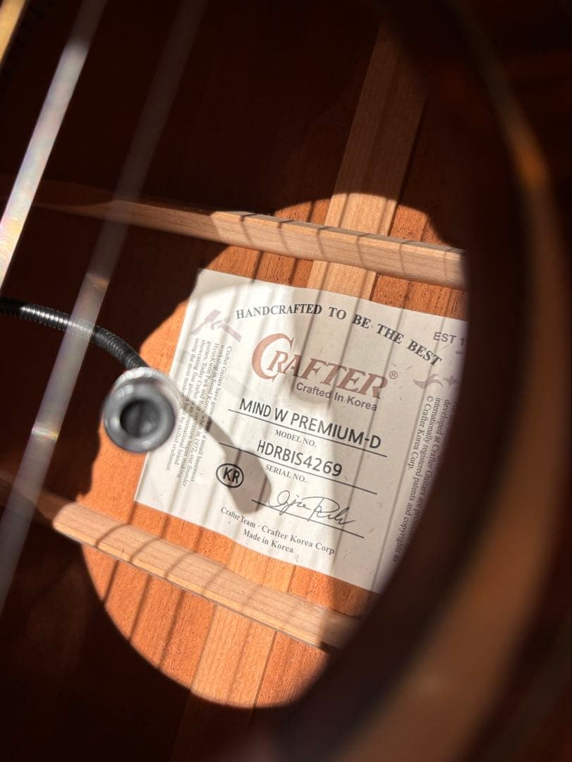 crafter mind W premium アコースティックギター アコギ