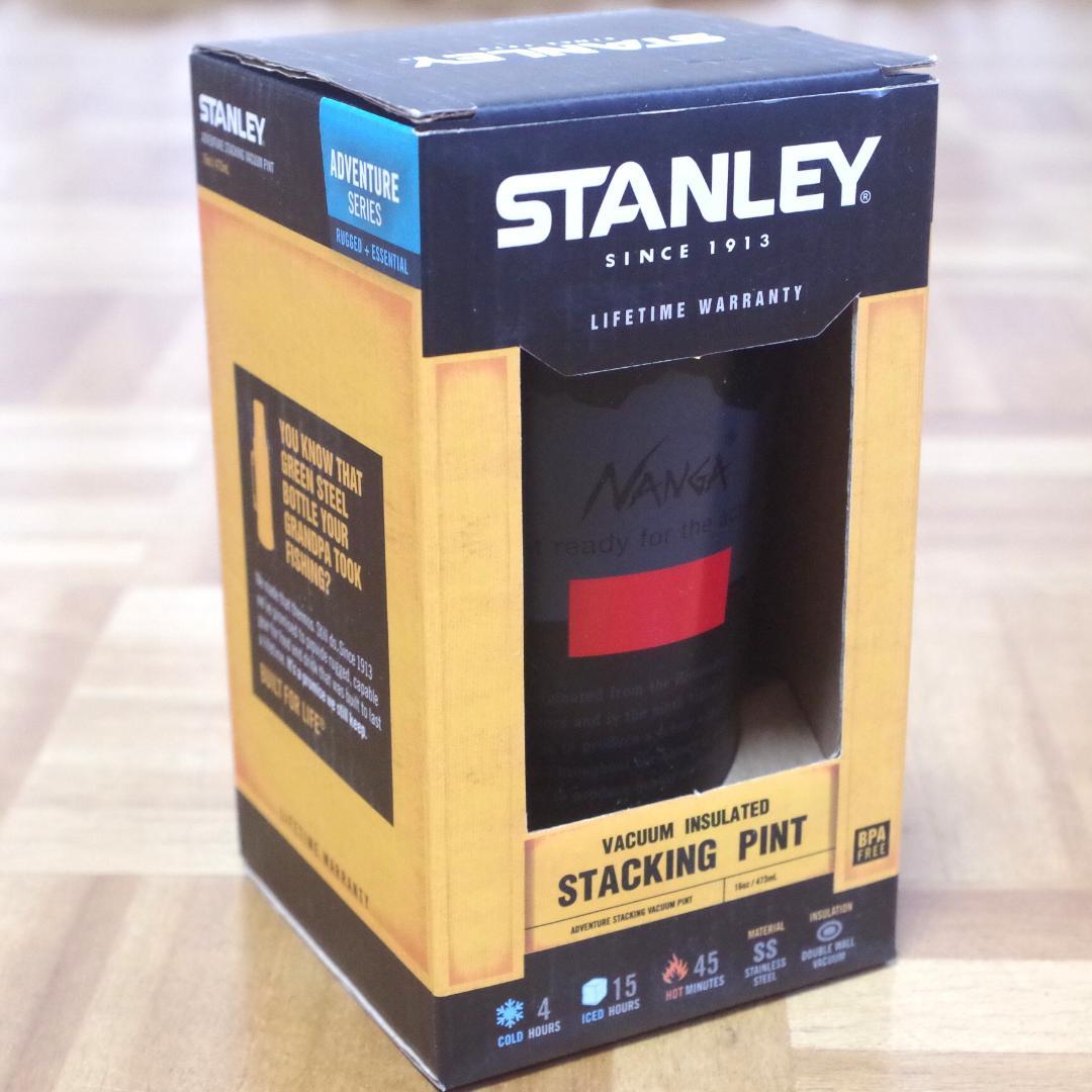 新品！即完売の人気商品！ナンガ×スタンレー コラボ スタッキング真空パイント