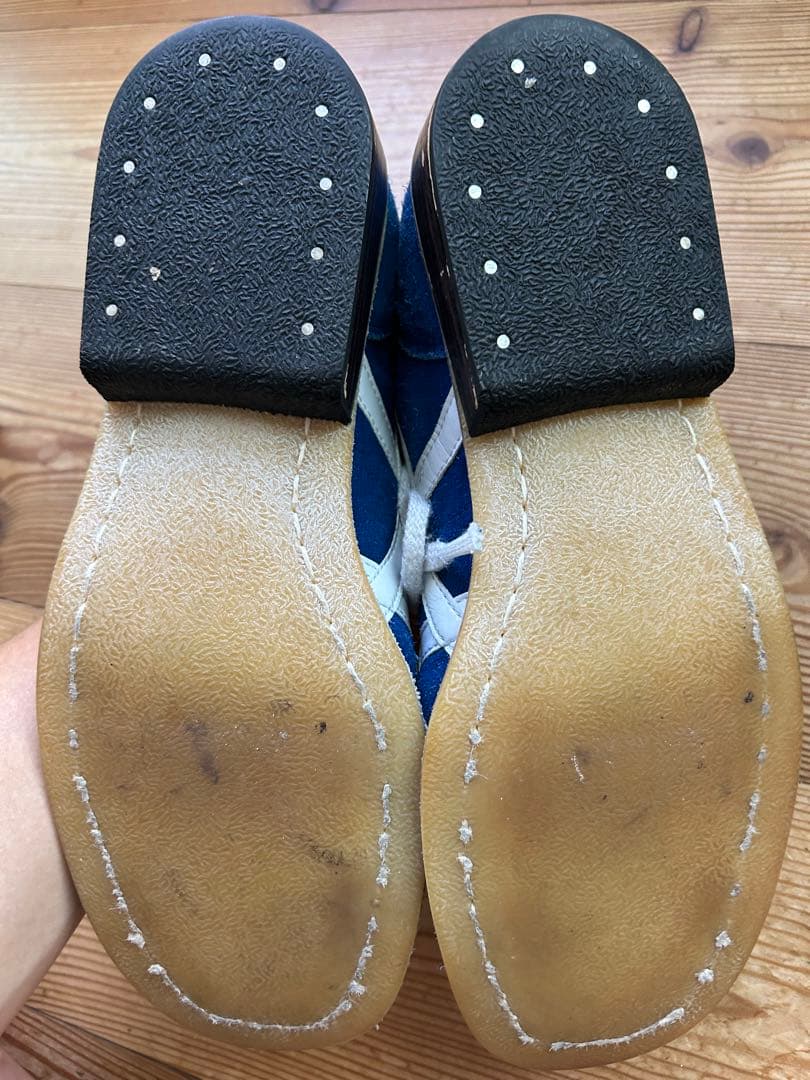 asics（アシックス）ウエイトリフティングシューズ　ブルー/ホワイト　27cm