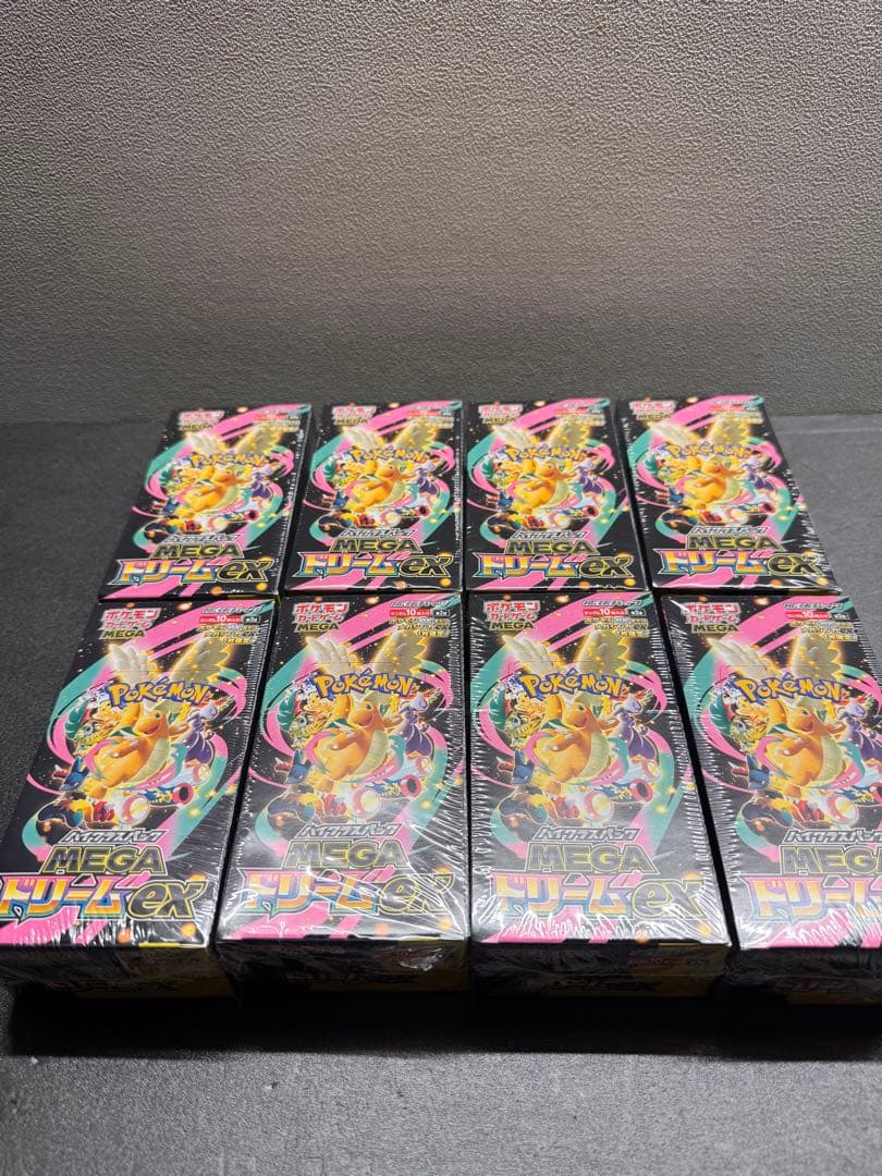 ポケモンカード　MEGA ドリームex 8BOX シュリンク付き‼️
