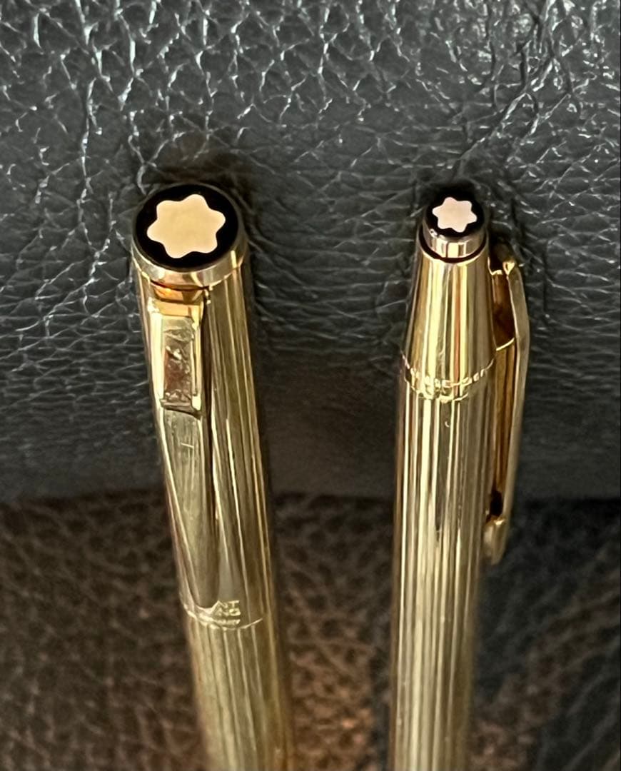 モンブランMONTBLANC高級万年筆&ボールペン セットNOBLESSE