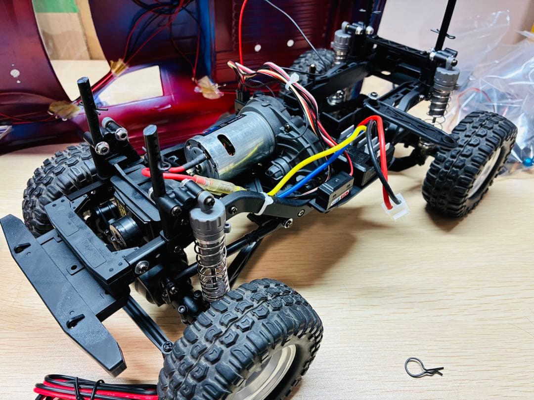 ラジコン　タミヤCC-02 ハイラックス　フルセット