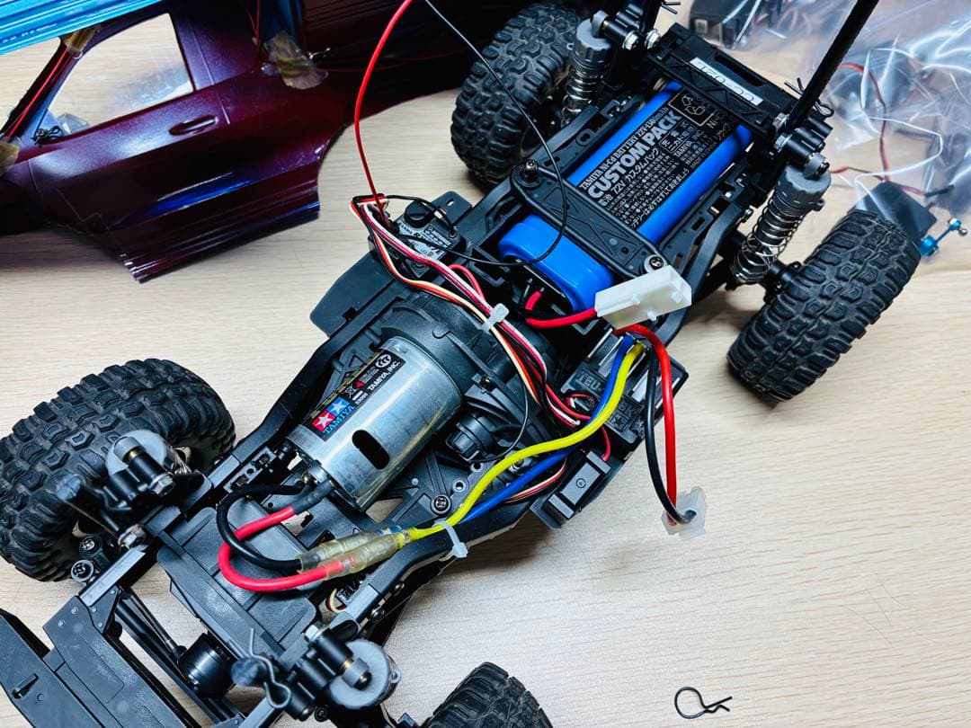 ラジコン　タミヤCC-02 ハイラックス　フルセット