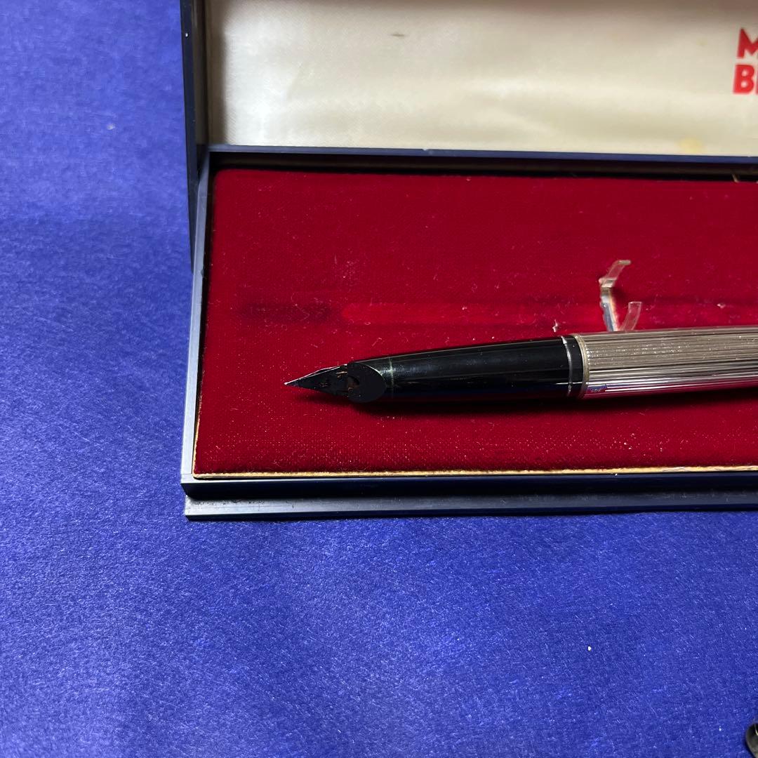 montblanc 126　925シルバー　万年筆　18k750　モンブラン