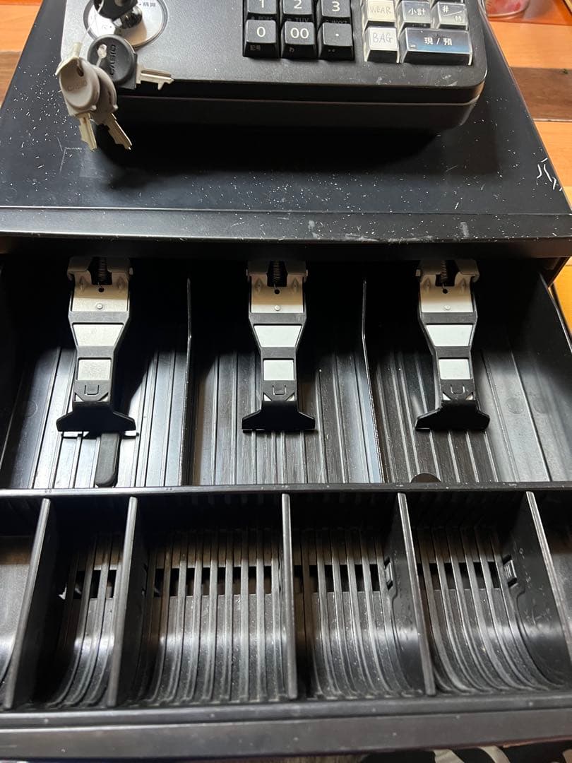 CASIO TE-309 レジスター，付属品あり