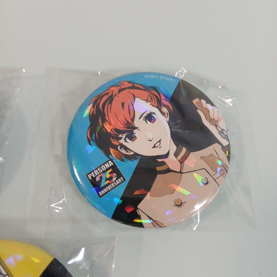 ペルソナ25thフェス　ホログラム　缶バッジ