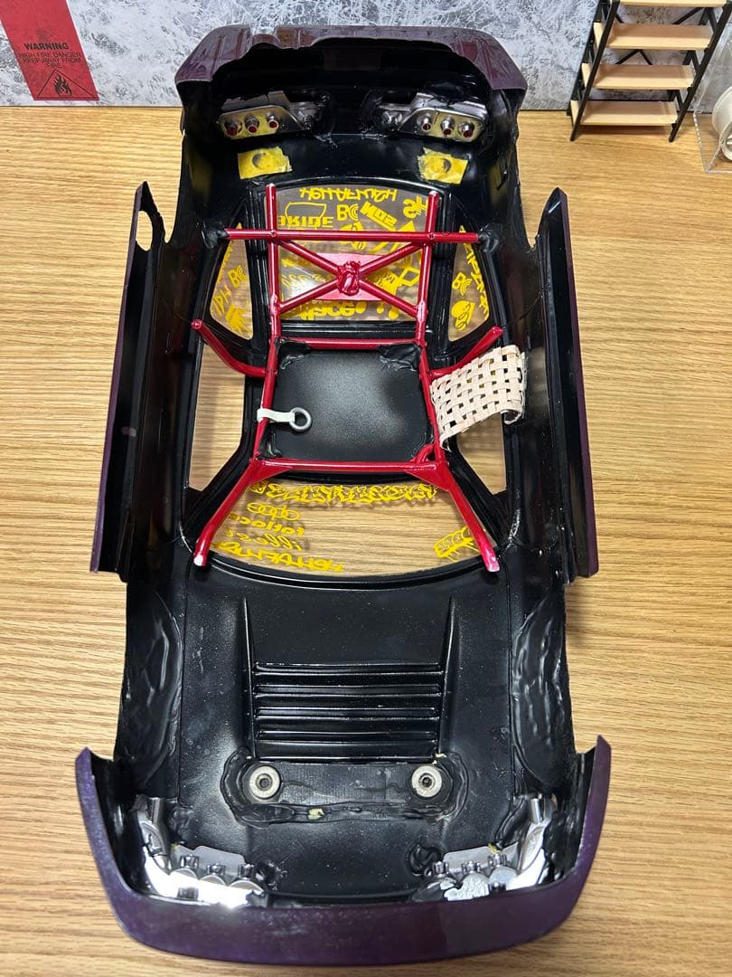 パンドラ180SX シルエイティ　ラジコンボディ