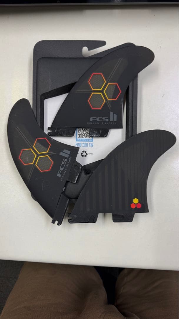 FCS2 FCS 2 エフシーエス アルメリック アップライト3フィン Lサイズ