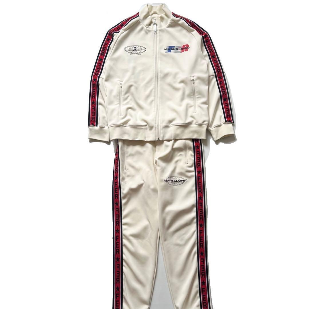 MARK&LONA マークアンドロナ　現行　セットアップ　メンズ　白　48 L