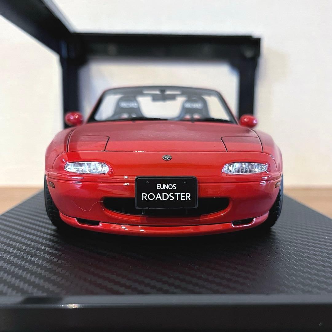 【ミニカー 美品】イグニッションモデル 1/18 マツダ ユーノス ロードスター