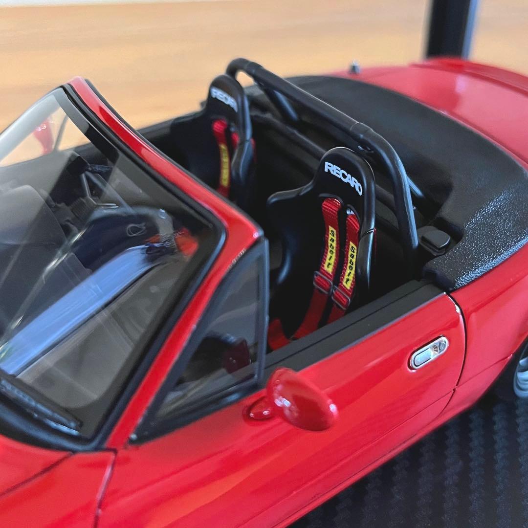 【ミニカー 美品】イグニッションモデル 1/18 マツダ ユーノス ロードスター