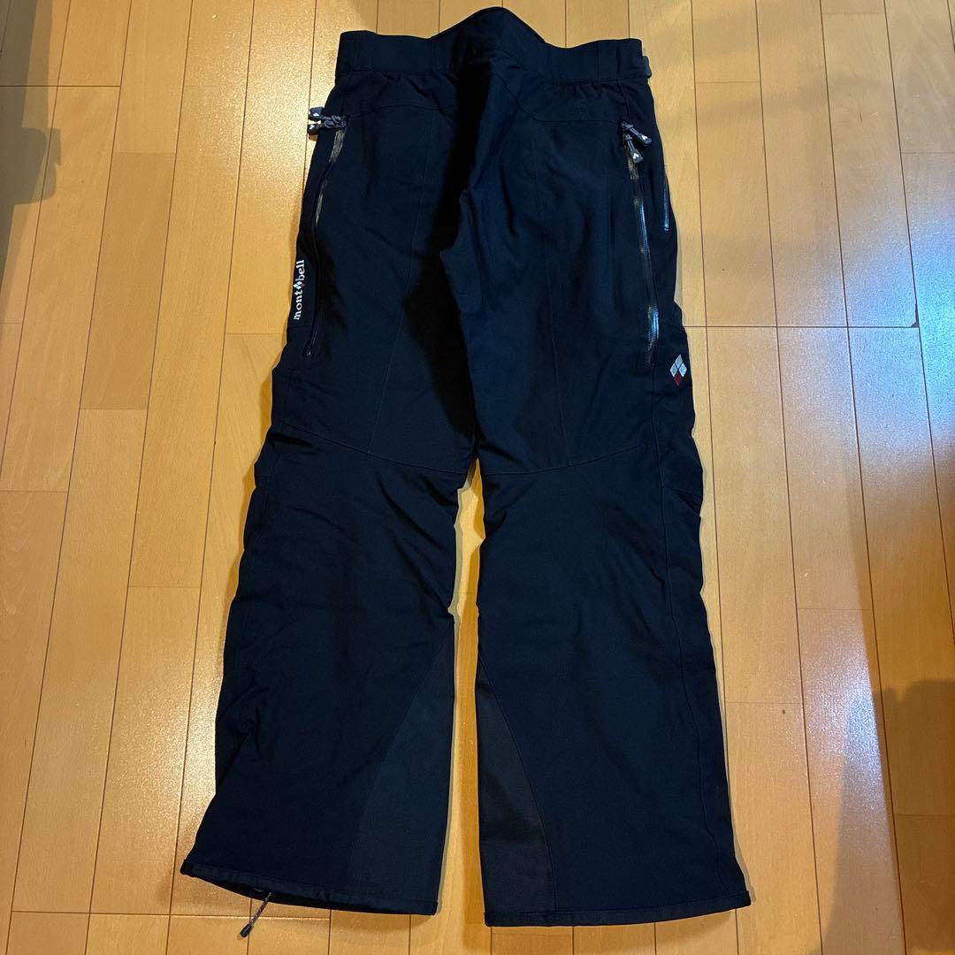 モンベル　ドライテックインシュレーテッドパンツ　レディース　L-s 黒