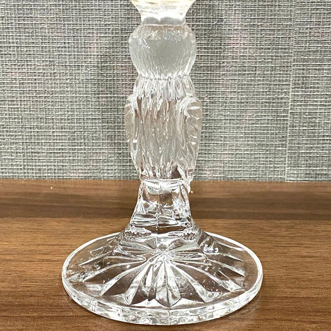 【美品】HOFBAUER ホフバウワー　クリスタル　ガラス　鳥の彫刻　コンポート