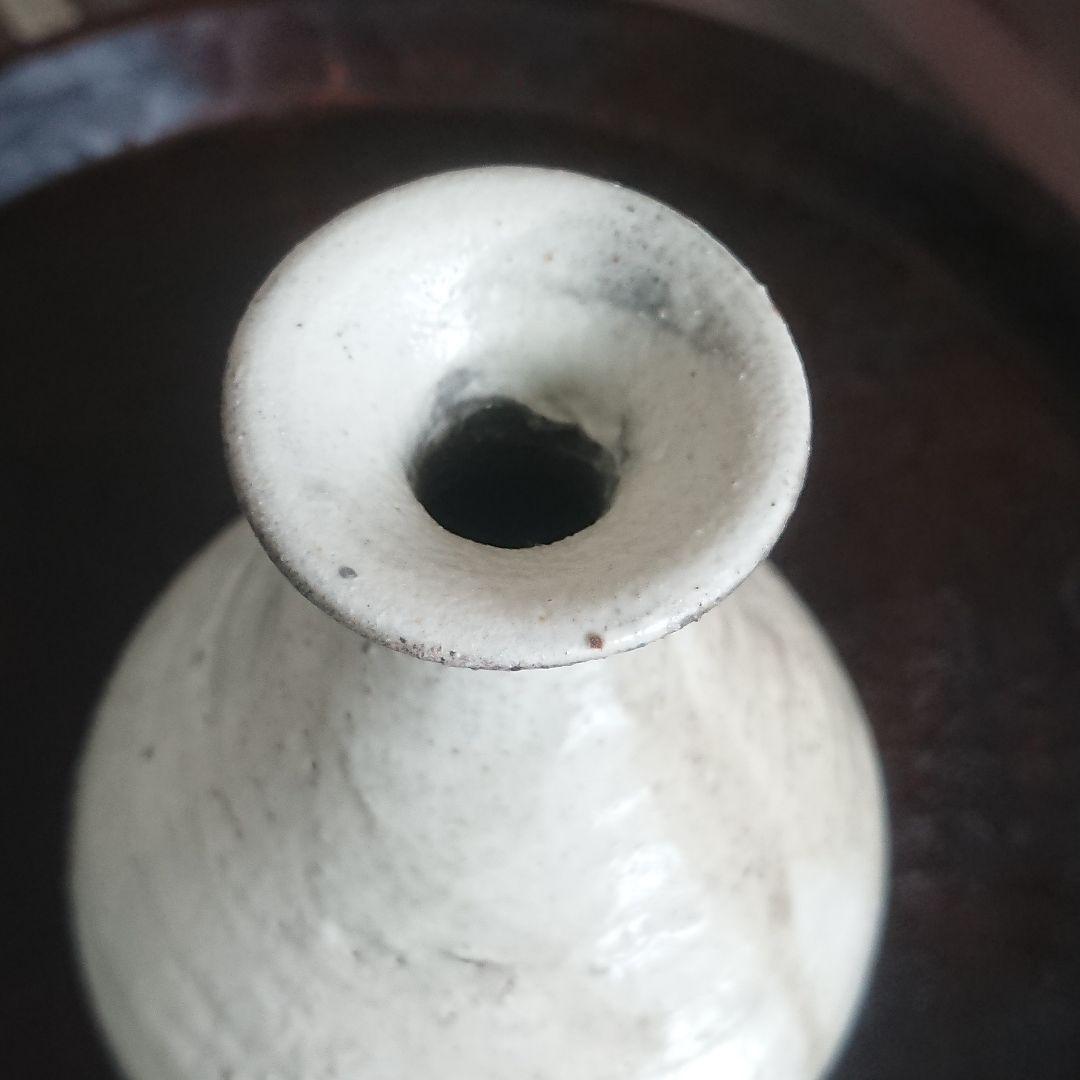 高橋陽 粉引 徳利