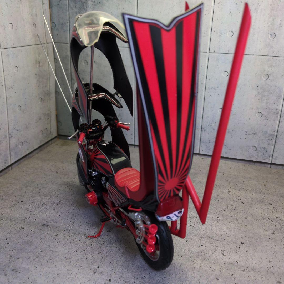 アオシマ製CBX400Fプラモデル