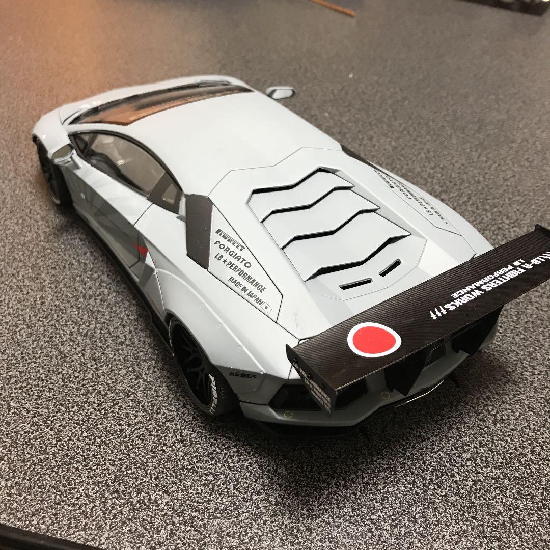 最終価格！1/18 autoart lb works aventador