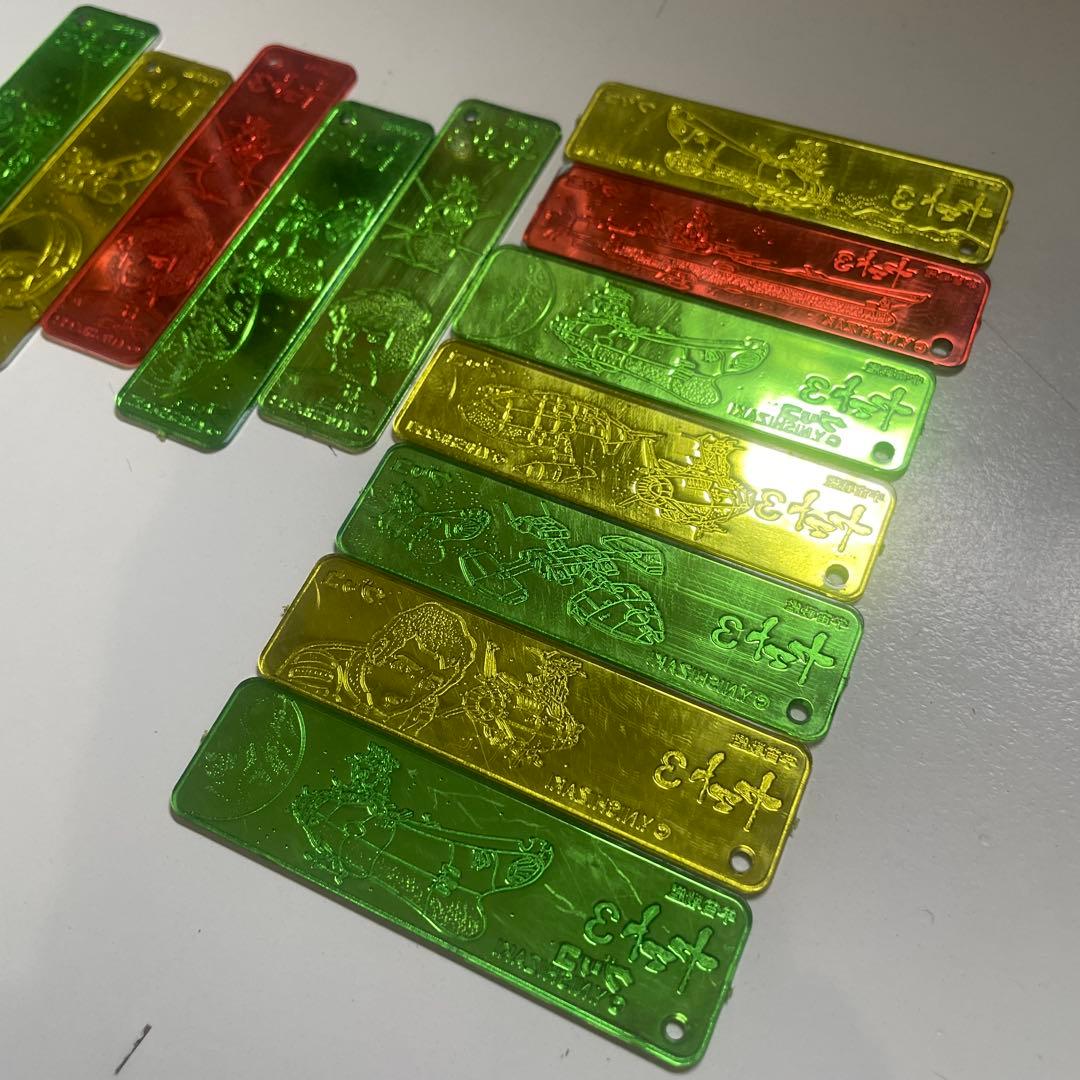 【当時品】 グリコ　宇宙戦艦ヤマト　プレート　まとめ ヤマト3