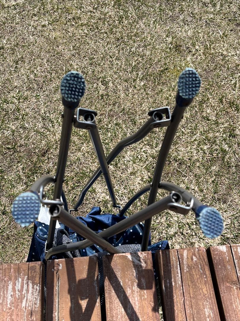 コールマン　ヒーリングチェア　ネイビードット#2