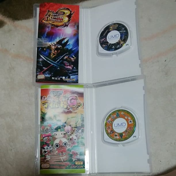 PSP取扱説明書付き＋ソフト2つ付き