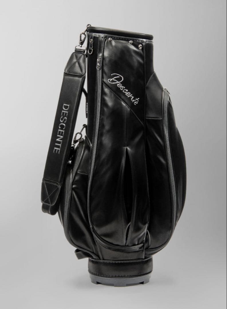 クリスタルコレクションキャディバッグDescente ブラック