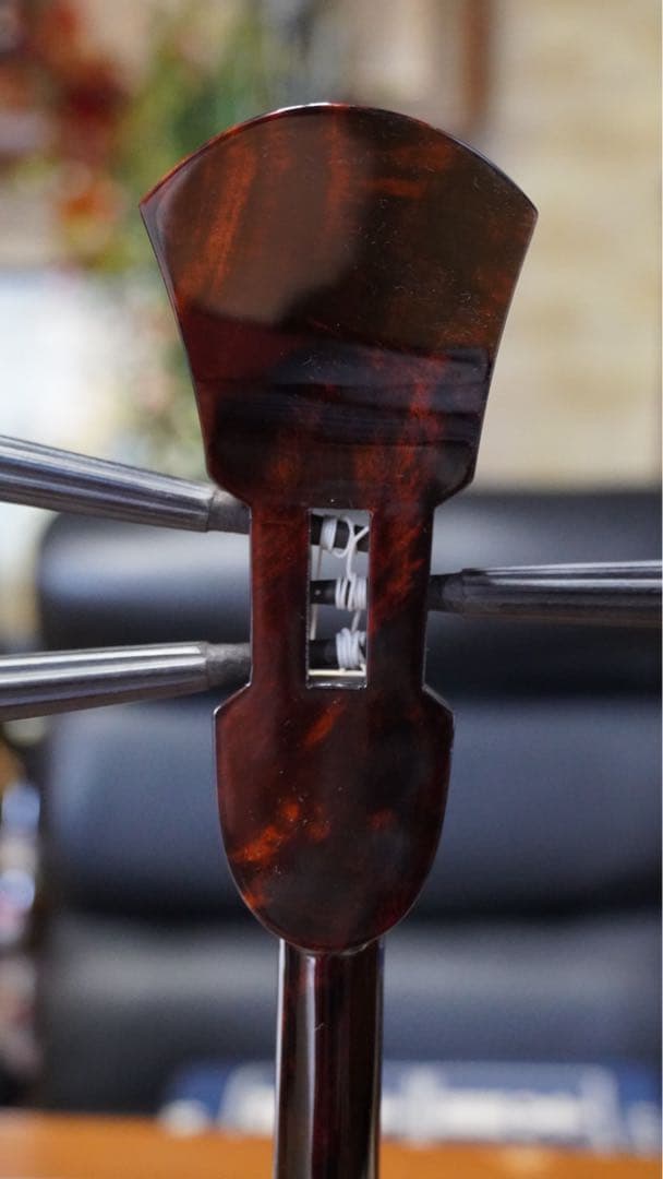 うるま市田場の本島ウジラミ黒木使用　内間直樹ちゃんぐわぁー與那城型三線　一点品