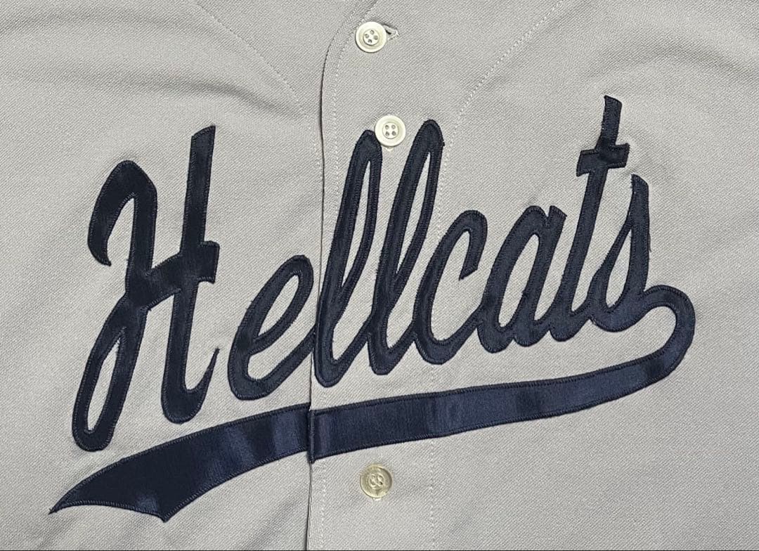 NIKE TEAM HELLCATS ベースボール シャツ グレー XL