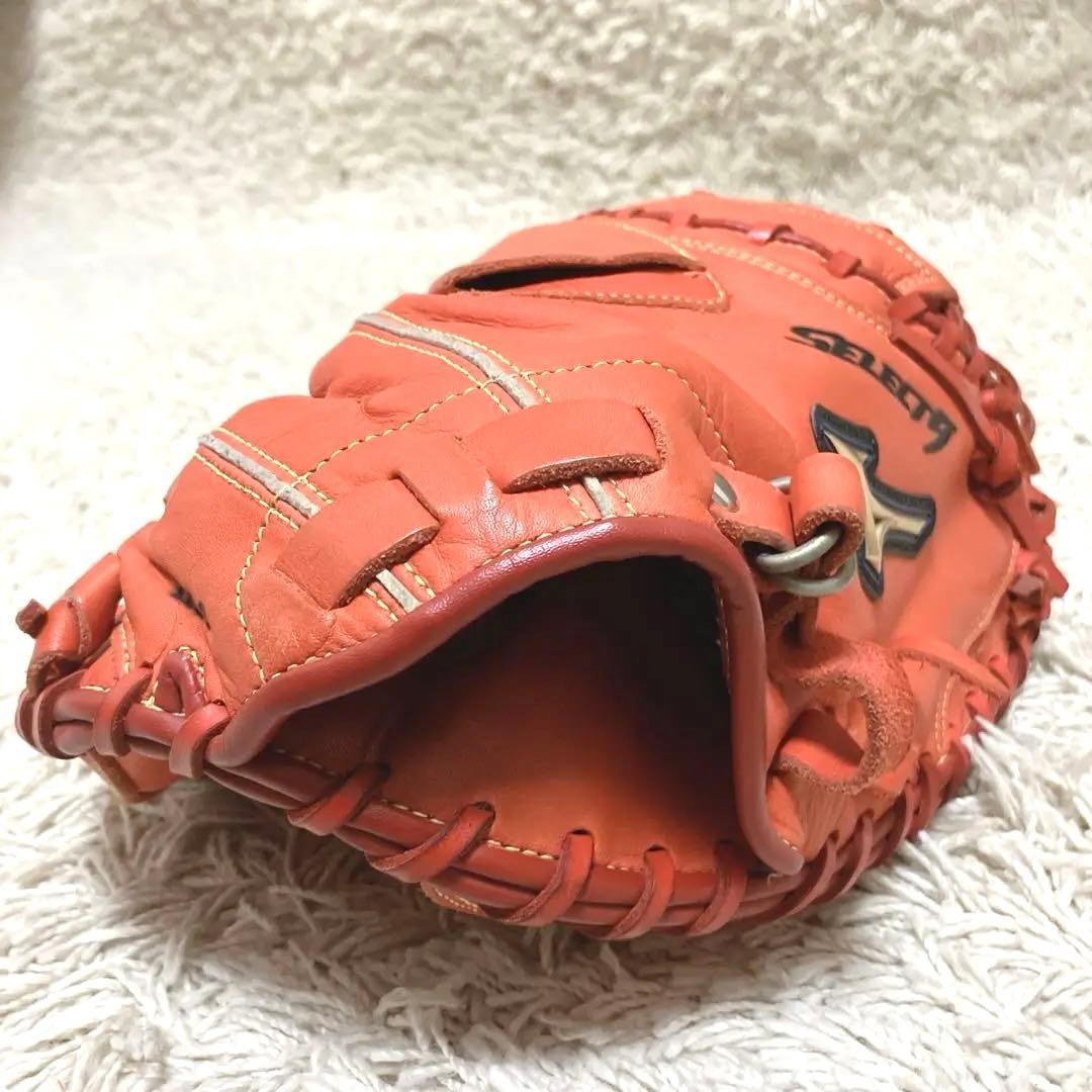 【美品】MIZUNO セレクト9 キャッチャーミット　少年　軟式