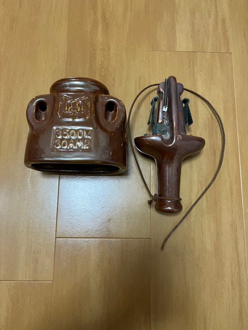 みろく【レア・昭和レトロ】日本碍子製ダルマスイッチ　分岐高圧碍子型開閉器