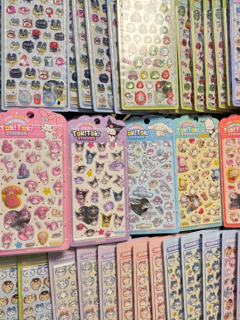 ボンボンドロップシール129枚大量セット