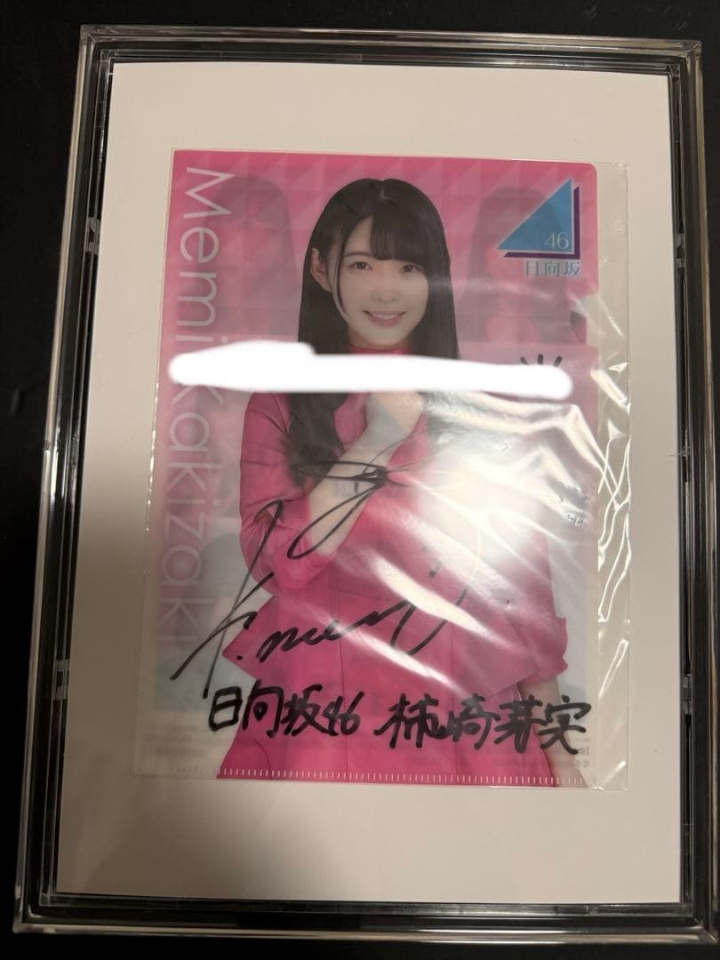 日向坂46 直筆サイン入りクリアファイル