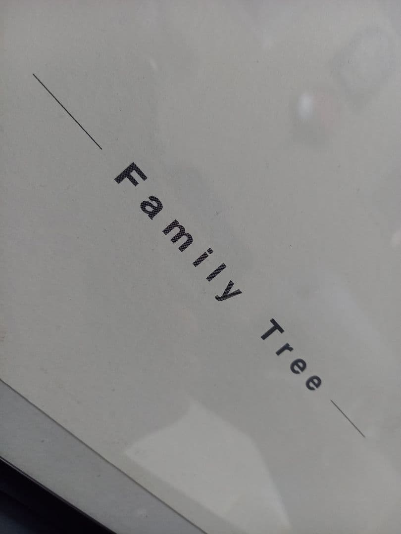 ジョンレノン　a family tree リトポスター