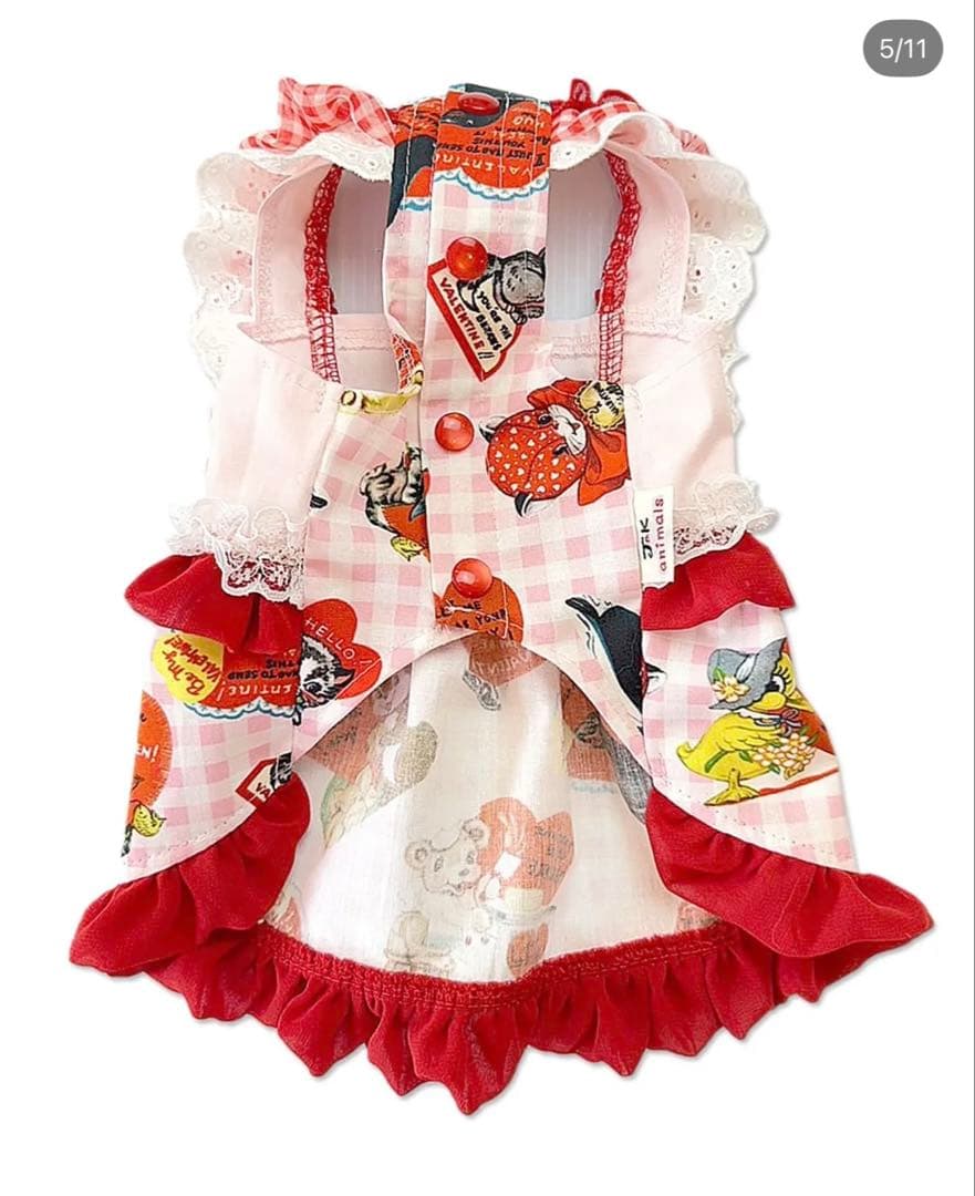 J&K Animal エプロンワンピース　限定品