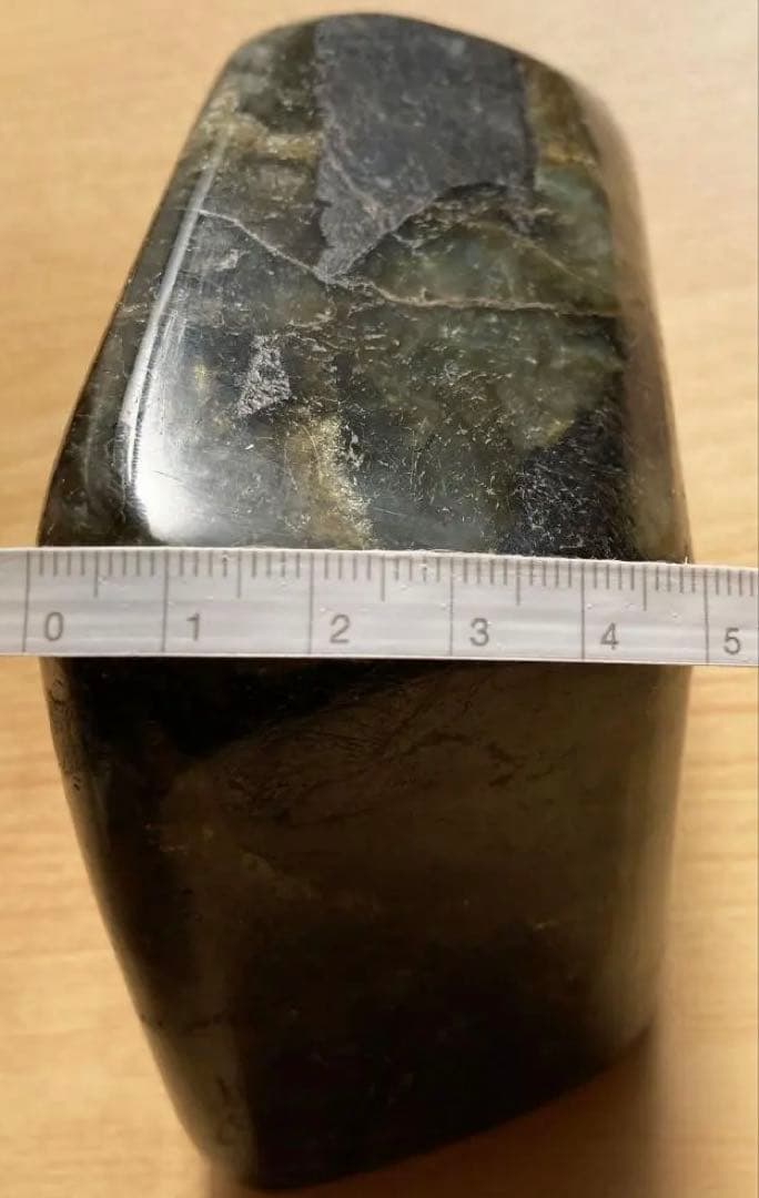 ✨本日限定セール✨ラブラドライト特大924g マダガスカル産 ブルーシラー磨き