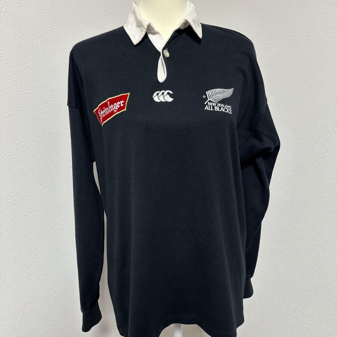 ウェア 90s canterbury ALL BLACKS Steinlager