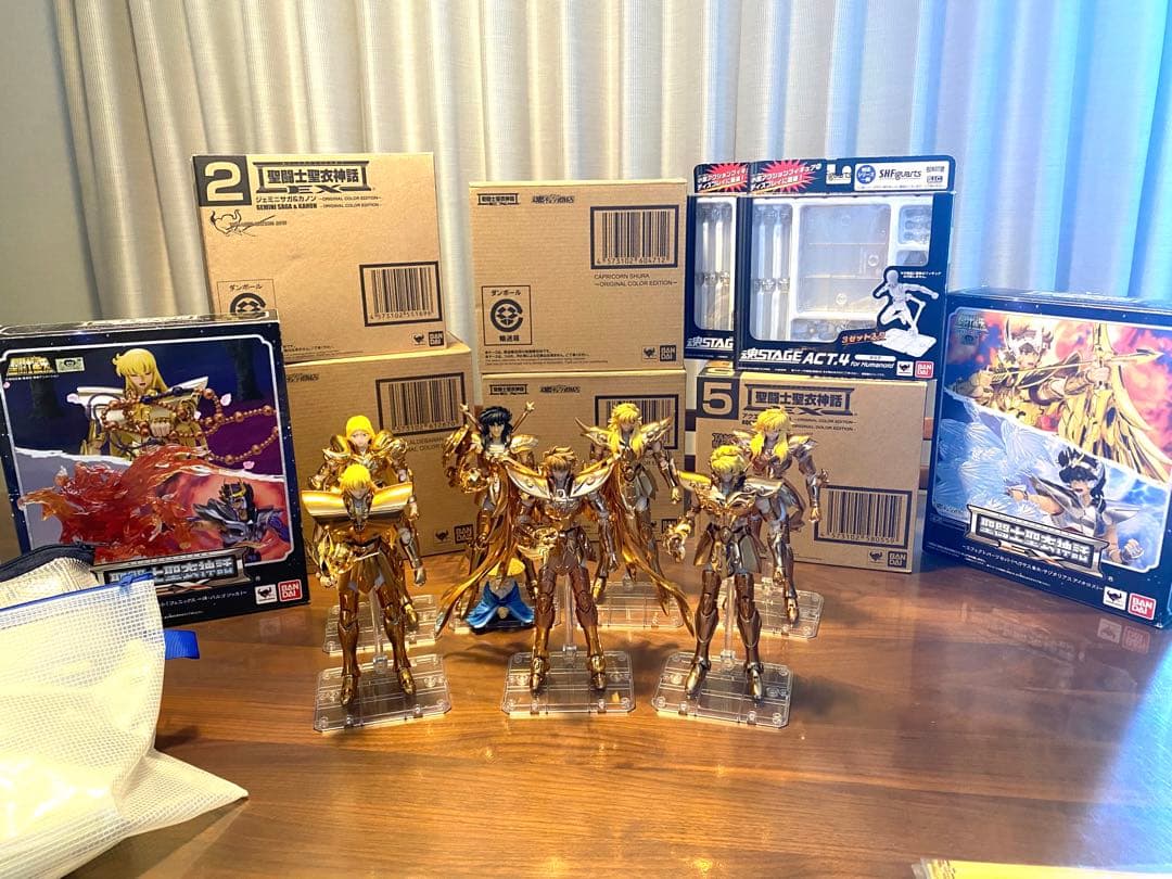 聖闘士聖衣神話EX 黄金聖闘士オリジナルカラーエディション12体セット＋その他