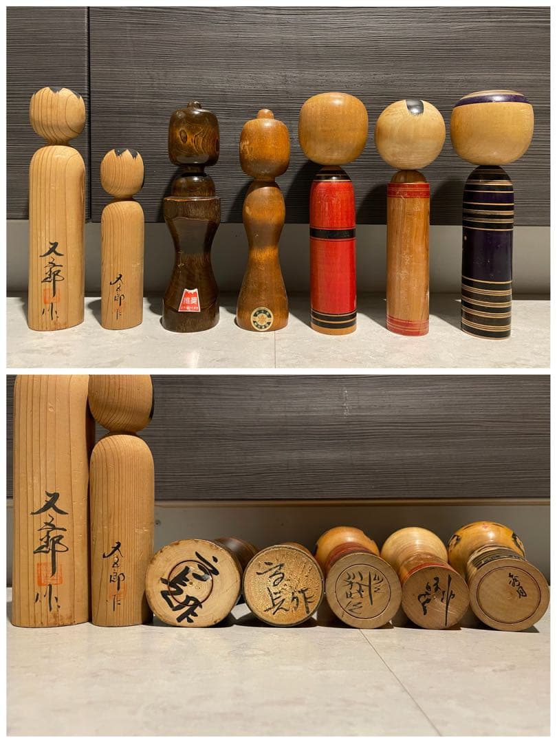 伝統 こけし 大量 50体 郷土玩具 セット まとめ まとめて kokeshi