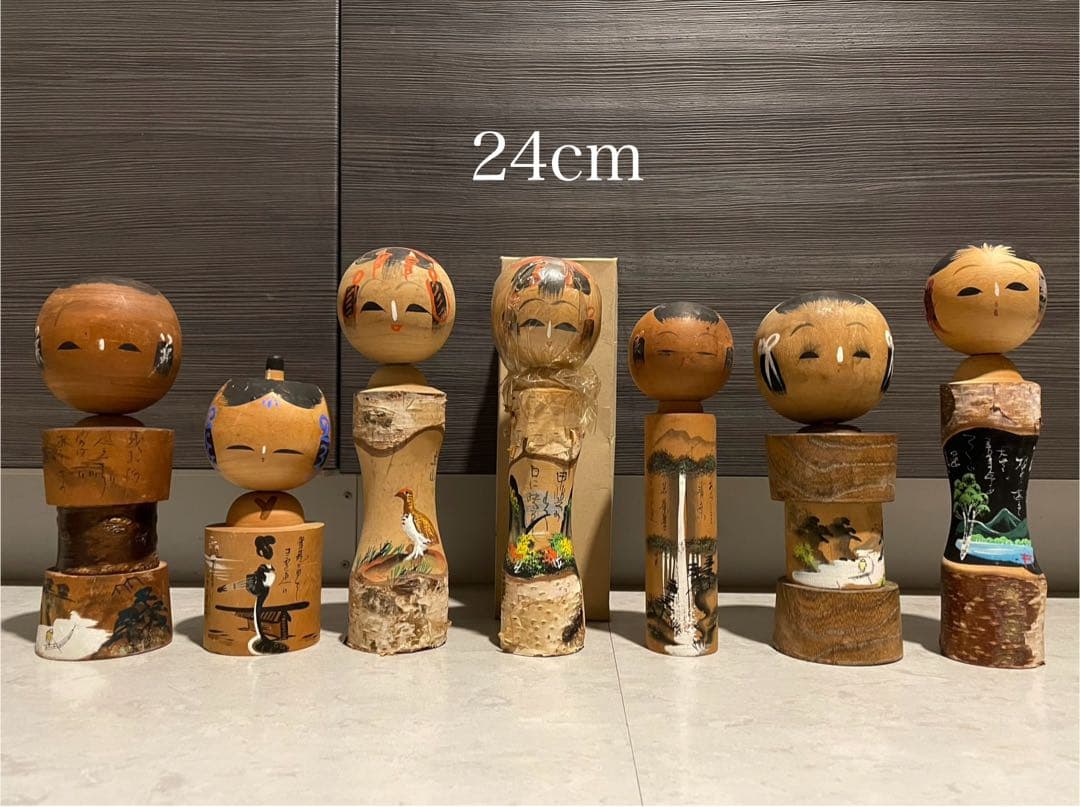 伝統 こけし 大量 50体 郷土玩具 セット まとめ まとめて kokeshi