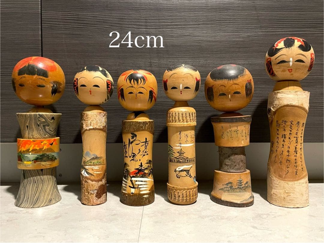 伝統 こけし 大量 50体 郷土玩具 セット まとめ まとめて kokeshi