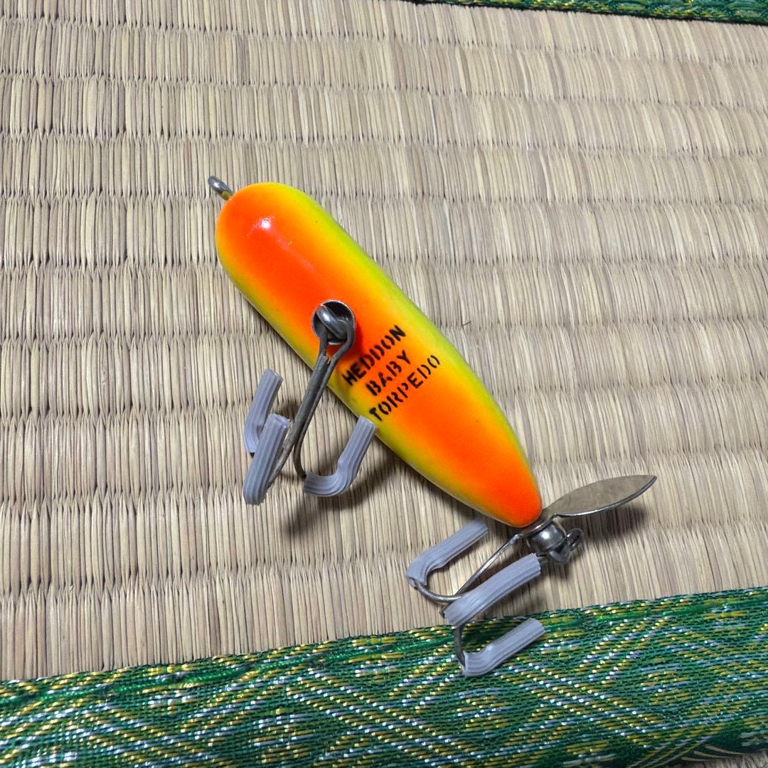 激レア！アンカタログ！オールド　ヘドン　ベビートーピード　縦割れ　吹き目